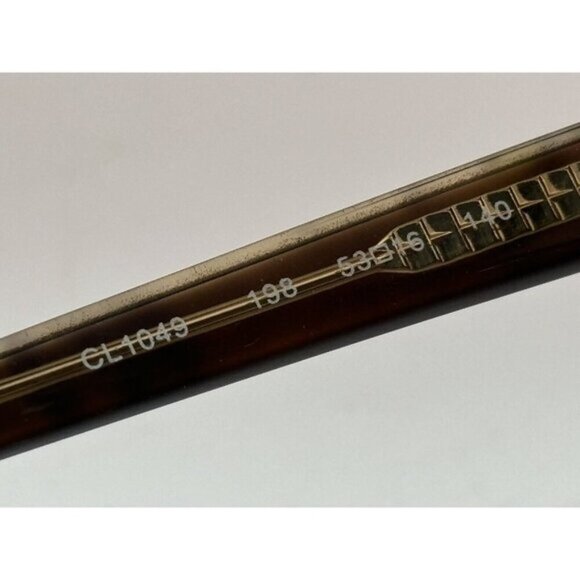 Christian Lacroix - CL1049 198 53-16-140 Green / Brown Plastic Eyeglass Frames - Picture 5 of 7